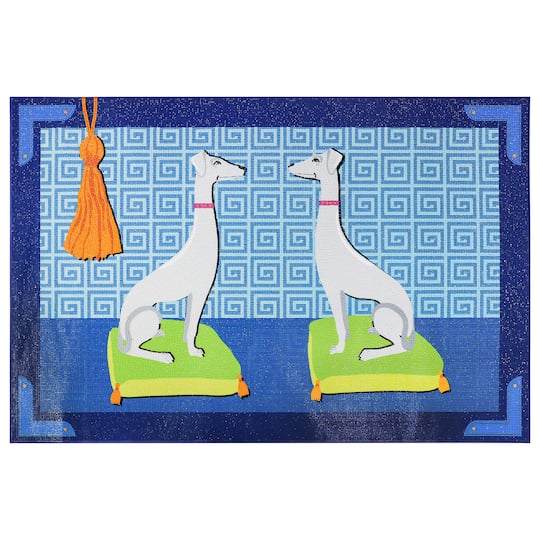 Jonathan Adler x Michaels 24" x 36" Pair of Greyhounds Diamond Art Kit